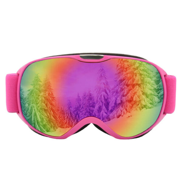 Junior ski goggles for kids spherical double-layer anti-fog - Image 2