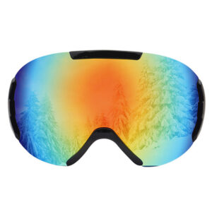 Ski goggles mirror lens spherical adults Anti fog
