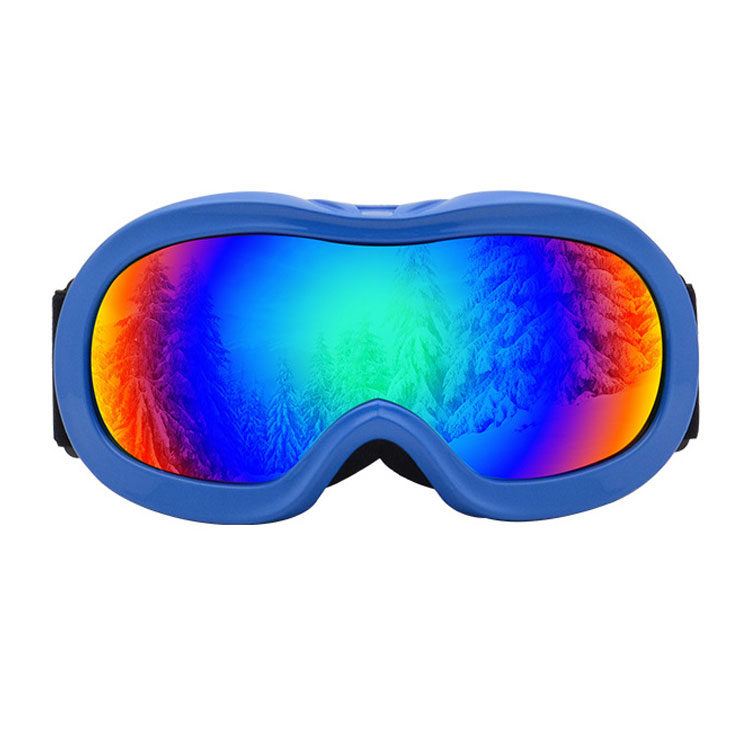 Unisex Anti-Fog Ski Goggles - Windproof Spherical Lens Snow Goggles For Skiing & Snowboarding