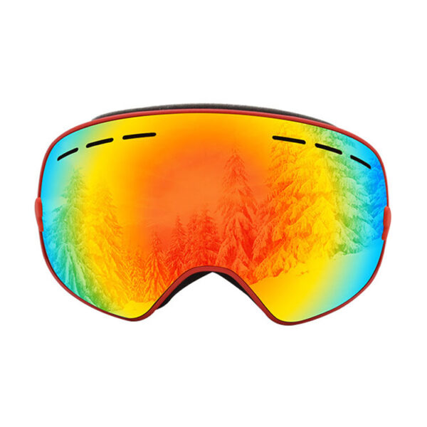 Top snow goggles anti-ultraviolet HD large lens glasses