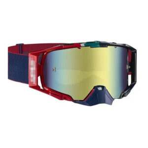 Bulletproof mx goggles with vented anti-fog lens
