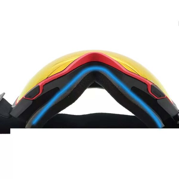 Ski goggles magnetic spherical lens new style - Image 4