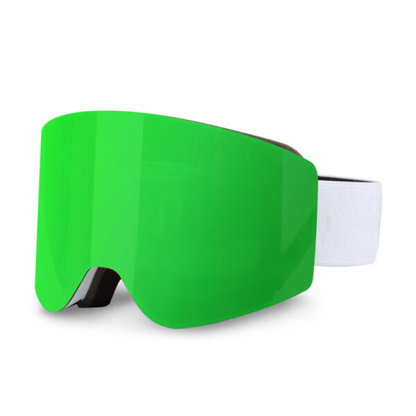 Snow ski goggles large cylindrical magnetic lens - Image 4