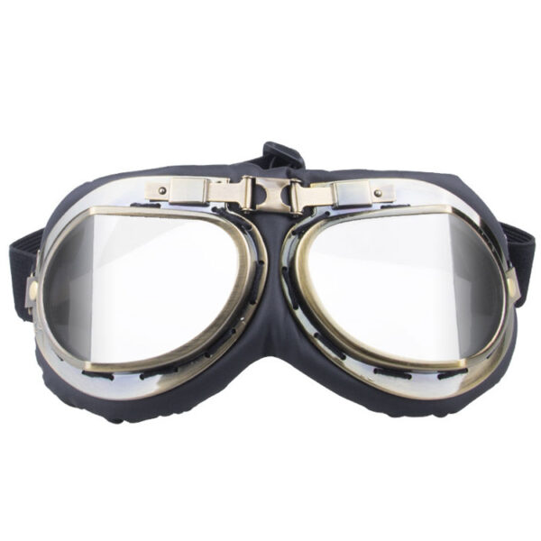 Classic motorcycle goggles vintage harley goggles - Image 4