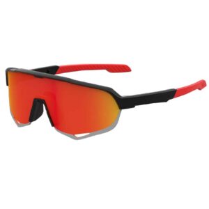 Large cycling sunglasses lightweight flexible frame