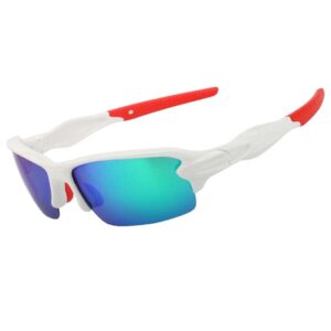 Oversized cycling sunglasses windproof impact resistant UV400