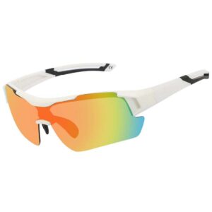 Affordable cycling sunglasses lightweight flexible frame