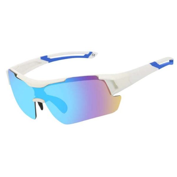 Affordable cycling sunglasses lightweight flexible frame - Image 3