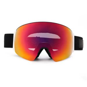 Interchangeable lens ski goggles magnetic Anti-fog UV400 custom