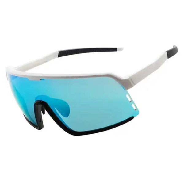 Mountain bike sunglasses womens men polarized UV400 interchangeable lens - Image 2