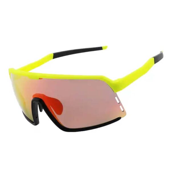 Mountain bike sunglasses womens men polarized UV400 interchangeable lens - Image 4