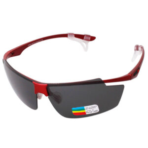 Bike racing sunglasses rimless light weight polarized