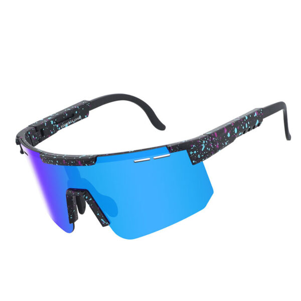 Cycling style sunglasses windproof polarized glasses
