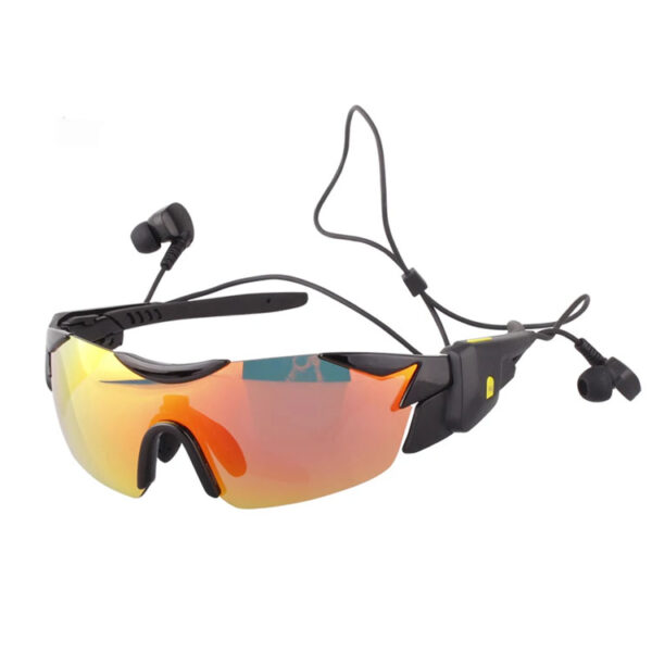Bluetooth cycling glasses polarized custom logo - Image 4