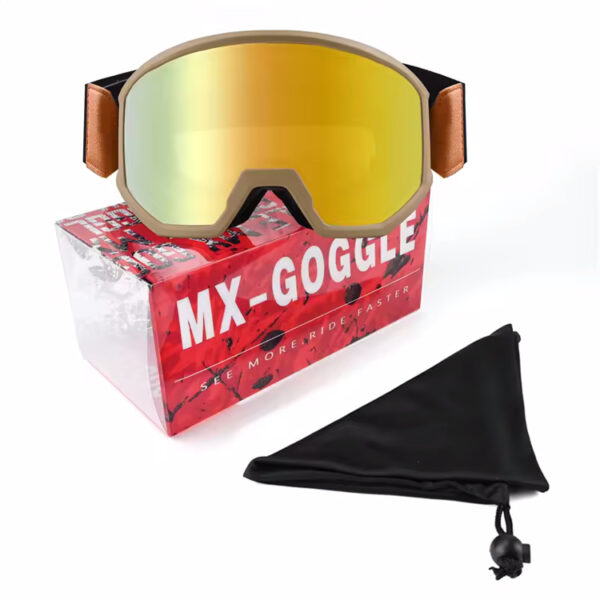 Best motocross goggles for dust vintage retro moto goggles custom - Image 3