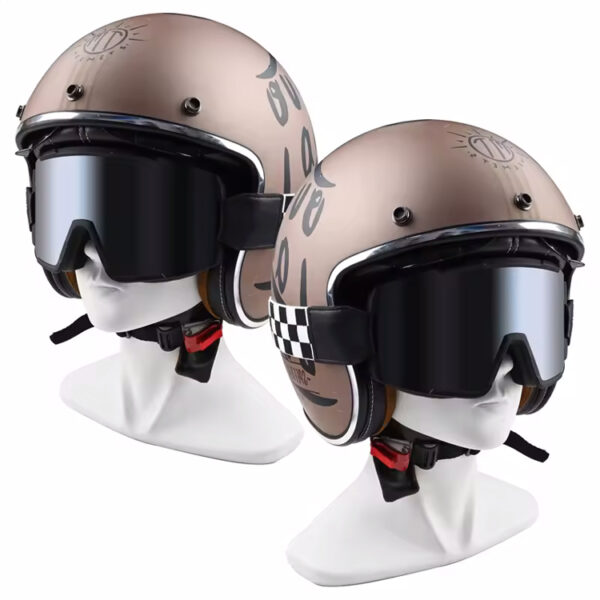 Best anti fog motocross goggles retro vintage motorbike goggles - Image 4