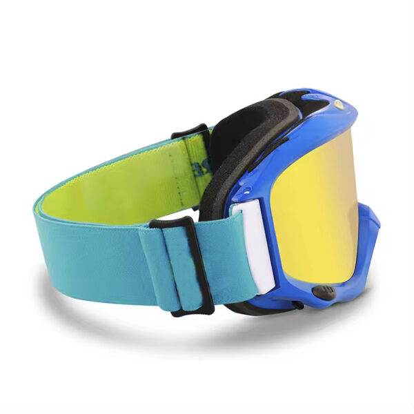 Reflective dirt bike goggles Anti-fog scratch impact-resistant - Image 3