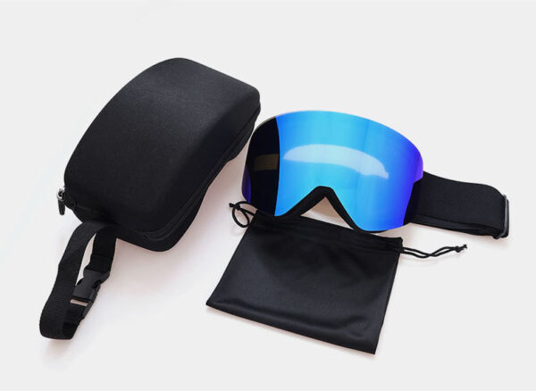 Cloudy day ski goggles magnetic lens UV400 anti-fog OTG custom - Image 4