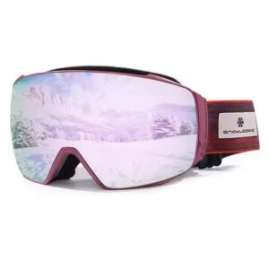 New design of ski goggles uv400 ski goggles manufacturer to sample custom