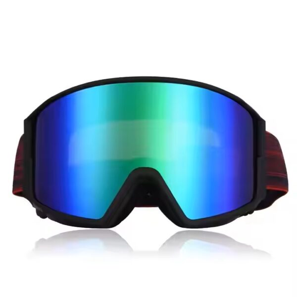 New custom elastic computer lens anti-fog ski goggles - Image 4