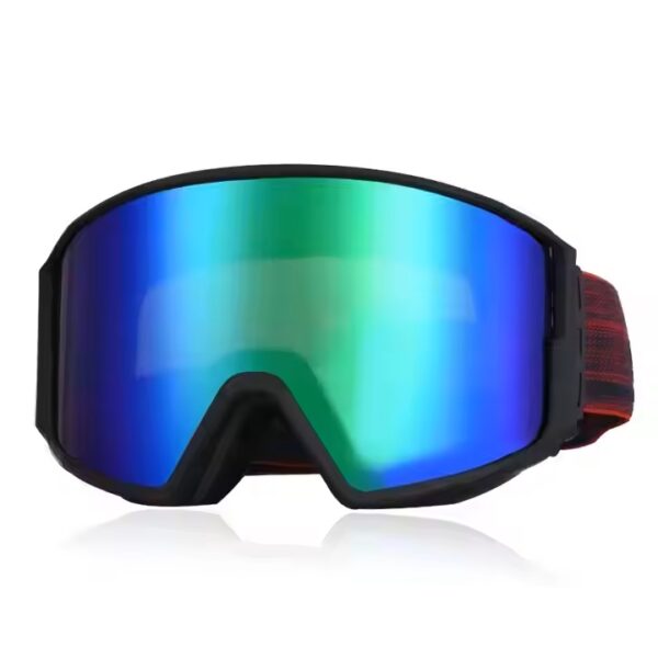 New custom elastic computer lens anti-fog ski goggles - Image 5