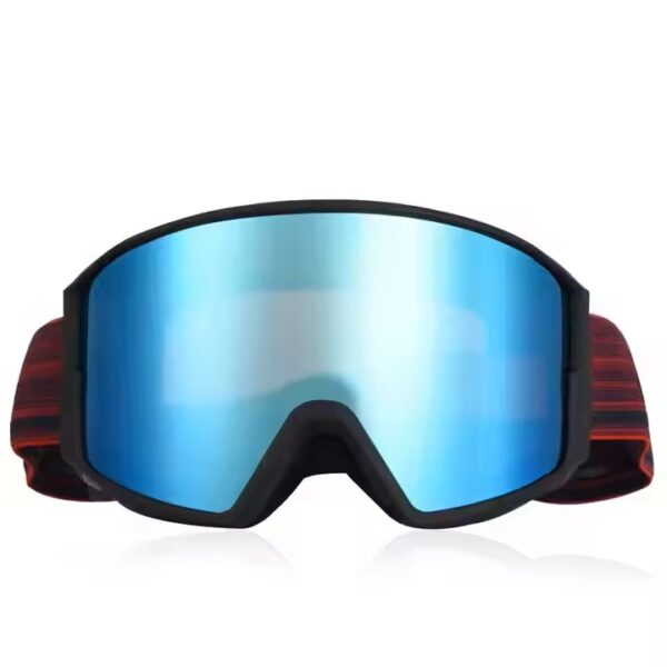 New custom elastic computer lens anti-fog ski goggles - Image 6