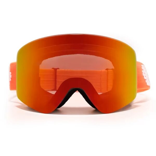 Interchangeable anti-fog OTG ski goggles for outdoor sports Plastic ski goggles with clear vision - Image 7